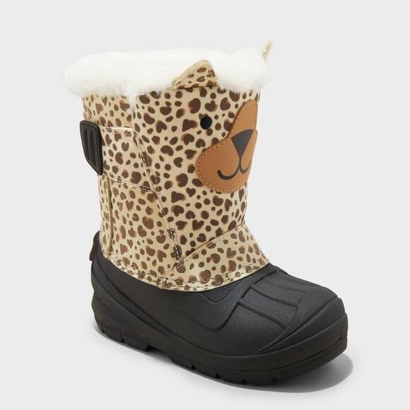 Toddler Frankie Winter Boots - Cat & JackTan 11T - Picture 1 of 9